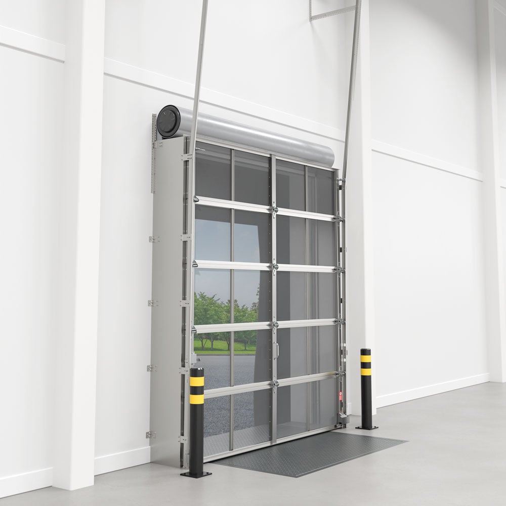 The Bug Blocker® Screen Loading Dock Doors Rasco Industries